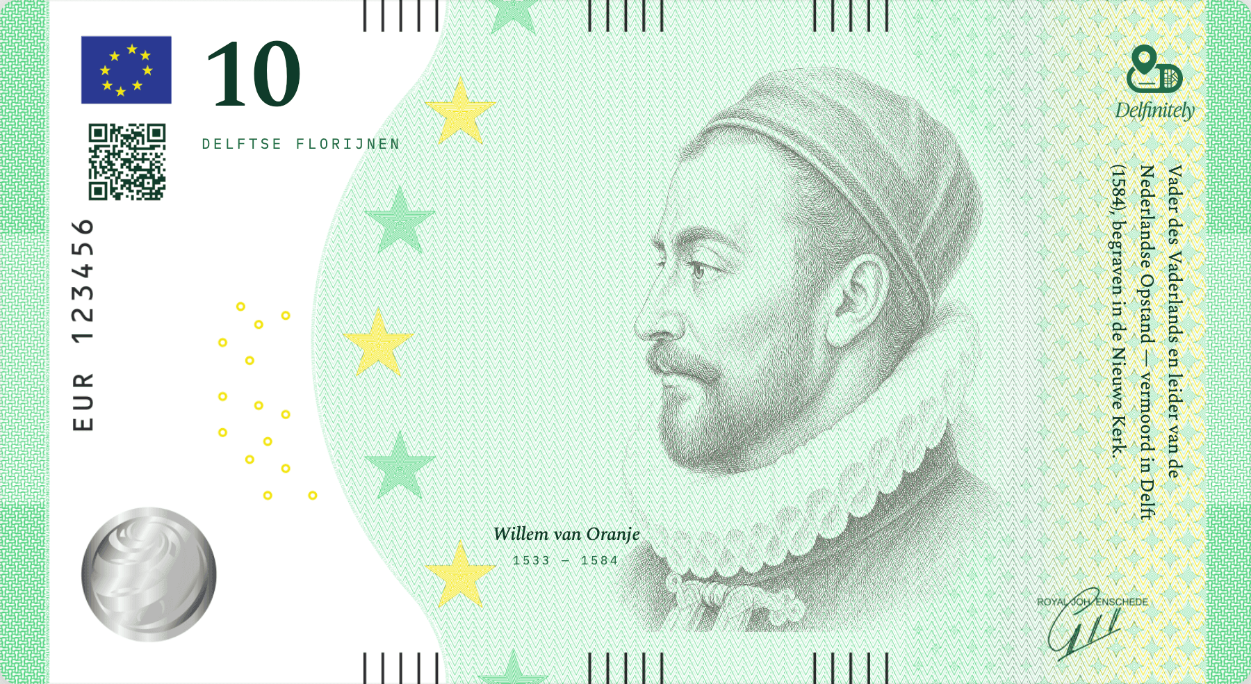 Delftse Florijn van 10